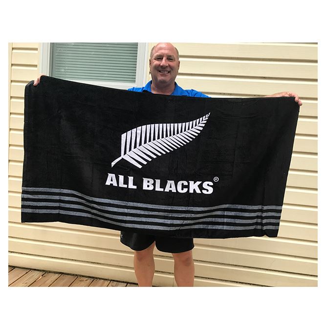 AB003 All Blacks Beach Towel cust photo